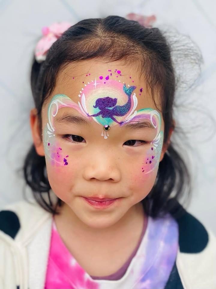 Animal face painting design — Auckland kids party